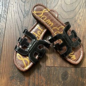 Sam Edelman Bay Slides Black Size 8